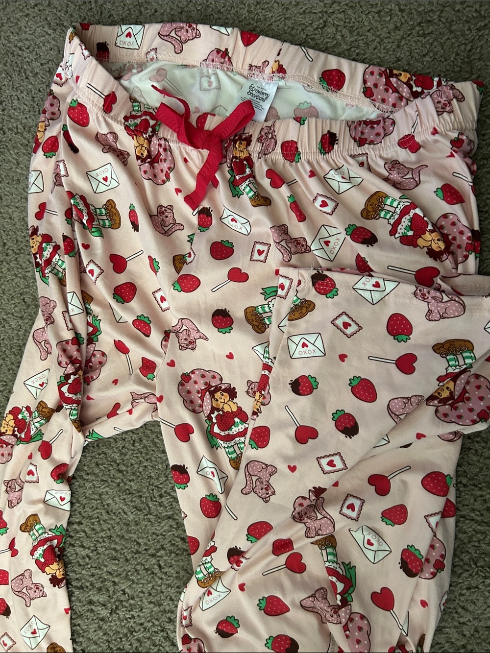 Women’s 2X 1X Strawberry Shortcake Pajama Sleep